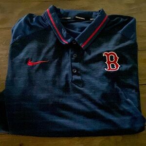 Nike baseball Boston Red Sox Polo- size XXL